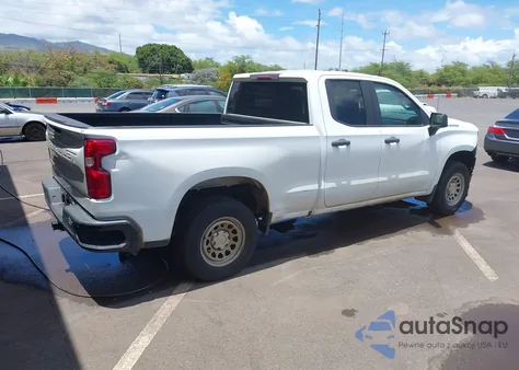 2019 Chevrolet Silverado 1500 Work Truck z USA, uszkodzony, nr VIN 1GCRWAEH8KZ329778